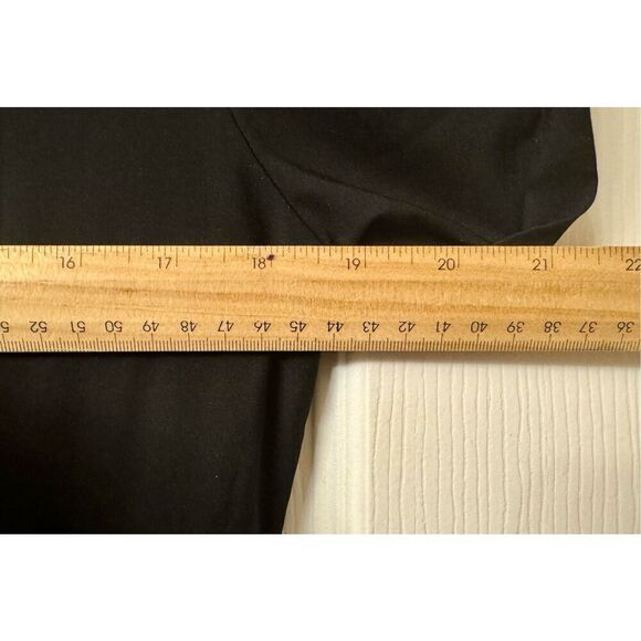 Albion Black Collar Roll Tab Short Sleeve Zipper Jogger Jumpsuit Women’s Small - Picture 9 of 13